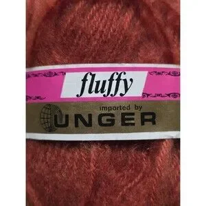 Unger | Art | Unger Yarn Fluffy 0 Acrylic Orangerust Color 445 Made In ...